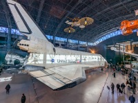 Space Shuttle Discovery at the National Air and Space Museum Udvar-Hazy Center in Chantilly, VA