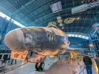 Space Shuttle Discovery at the National Air and Space Museum Udvar-Hazy Center in Chantilly, VA