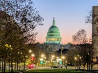 US Capitol while running around the Mall in Washington DC