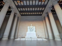 Lincoln Memorial while running around the Mall in Washington DC