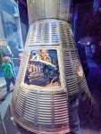 Mercury Friendship 7 capsule at the National Air and Space Museum in Washington DC