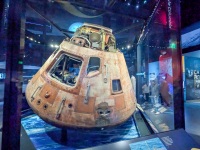 Apollo 11 Command Module Columbia at the National Air and Space Museum in Washington DC