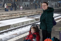 Frankfurt: Waiting for the train to Nürnberg