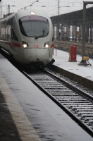 Frankfurt: Our train to Nürnberg