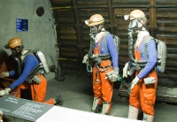 Munich Deutsches Museum: Mine Emergency Crew