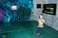 Munich Deutsches Museum: Kyle in a cell