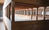 Dachau Concentration Camp Memorial: Inside a reconstructed barracks