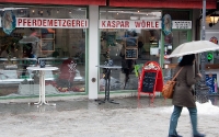 Munich: Horse butcher at the Viktualienmarkt
