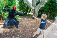 Battling Darth Maul