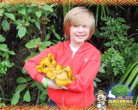 Kyle and baby Simba