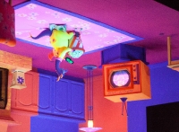 Figment's upside down house