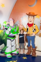 Kyle with Buzz and Woody