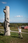 Kyle at Oak Ridge at Gettysburg National Battlefield