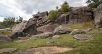 At Devils Den at Gettysburg National Battlefield