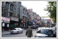 Along Rue Crescent in Downtown Montreal