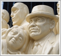 The Illuminated Crowd by Raymond Mason