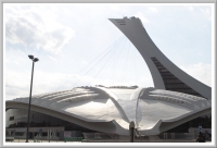 Montreal's Biodome and Olympic Stadium