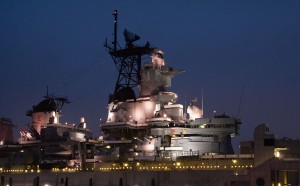 On the USS New Jersey