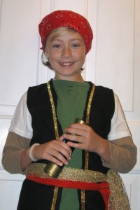 Kyle on Halloween at our house in Fanwood