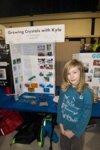 Kyle at the 2015 Coles science fair