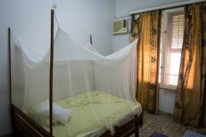 My bedroom at the Guest House
