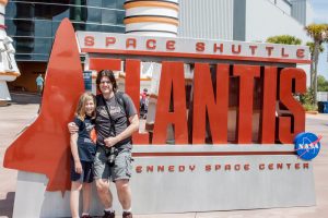 Kyle and Paul at Kennedy Space Center